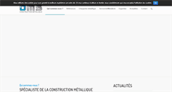 Desktop Screenshot of oms-construction-metallique.com
